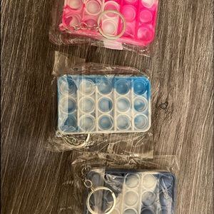 Pop it key chains